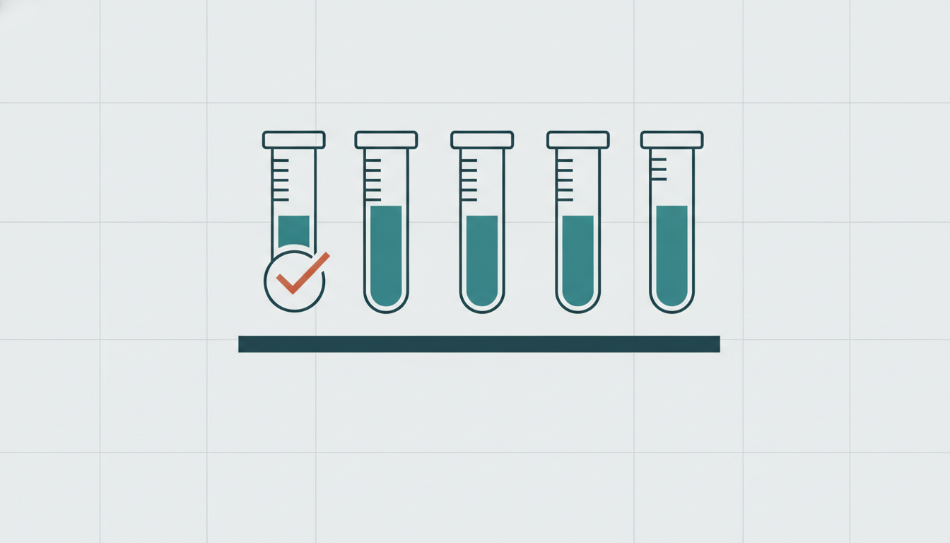 Chaîne de contrôle qualité dans un laboratoire de biologie médicale